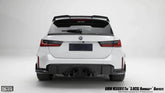 BMW M3CS M3C M3 G81 2021-ON & 3 Series M340i 330i G21 (Fits Both Pre-LCI & LCI) 2019-ON with Aftermarket Parts - Hommage+ Rear Spoiler Carbon Fiber from Geex Village